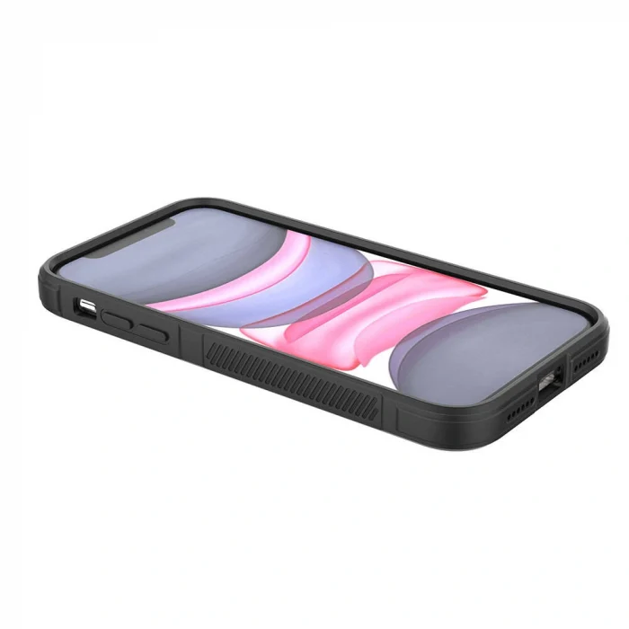 iPhone 11 Kılıf Esnek TPU Oyuklu Arka Yüzey Tasarımlı Etnik Silikon Kapak