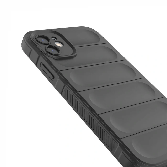 iPhone 11 Kılıf Esnek TPU Oyuklu Arka Yüzey Tasarımlı Etnik Silikon Kapak