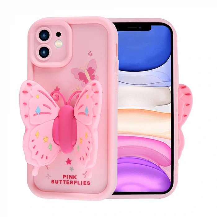 iPhone 11 Kılıf Kamera Korumalı Figür Tasarımlı Kapya Kapak