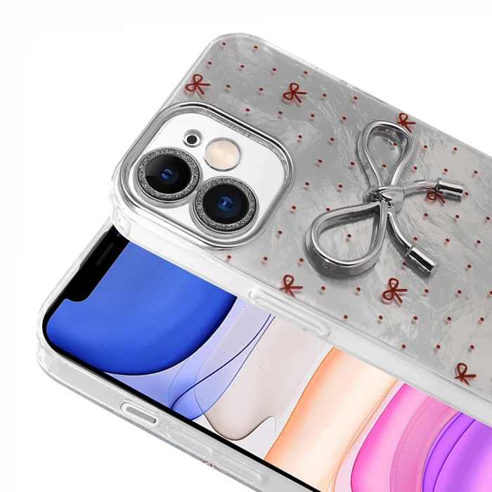 iPhone 11 Kılıf Kamera Korumalı Figürlü Ponti Silikon Kapak