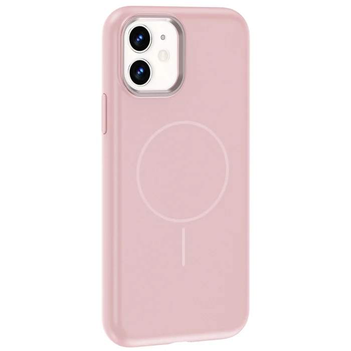 iPhone 11 Kılıf M-Safe Şarj Özellikli Metal Kamera Çerçeveli Edi Silikon Kapak