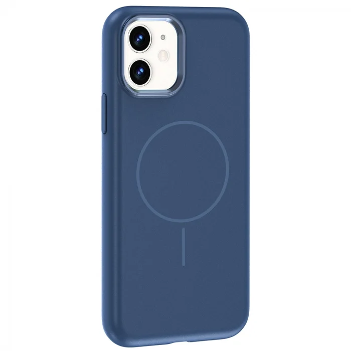 iPhone 11 Kılıf M-Safe Şarj Özellikli Metal Kamera Çerçeveli Edi Silikon Kapak