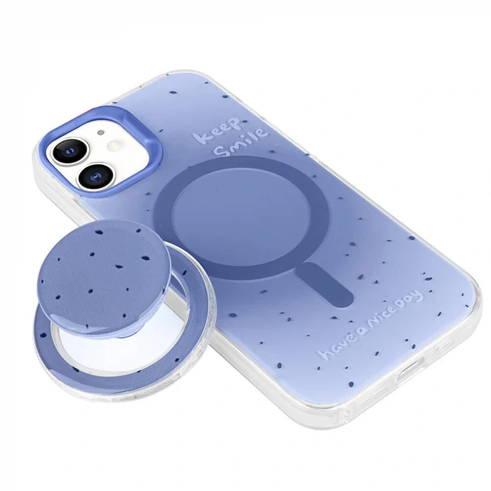 iPhone 11 Kılıf M-safe Şarj Özellikli Tak-Çıkar Pop Soketli Tiktok Kapak