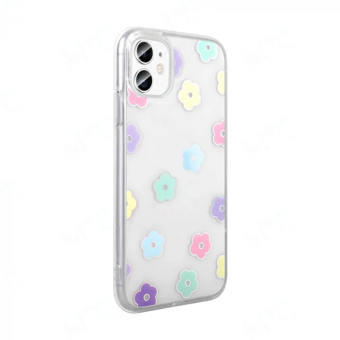 iPhone 11 Kılıf Şeffaf Figürlü Folk Sert Kapak