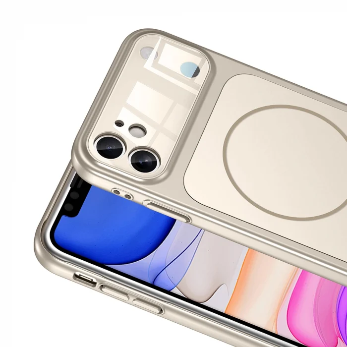 iPhone 11 Kılıf M-Safe Şarj Özellikli Kamera Korumalı Formen Kapak