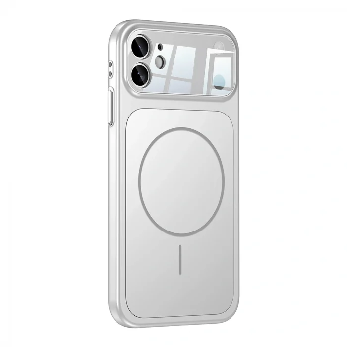 iPhone 11 Kılıf M-Safe Şarj Özellikli Kamera Korumalı Kapak