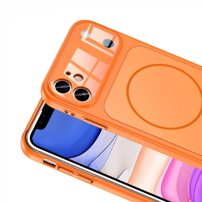 iPhone 11 Kılıf M-Safe Şarj Özellikli Kamera Korumalı Formen Kapak