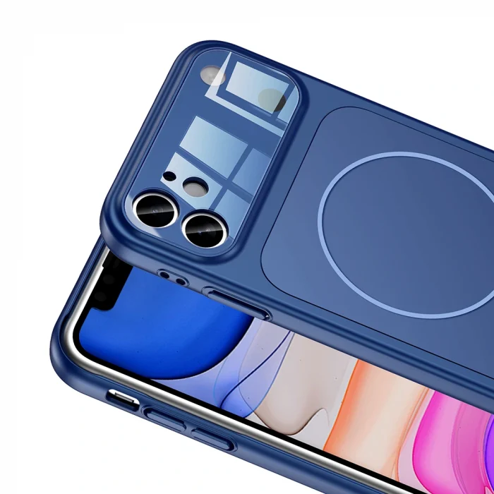 iPhone 11 Kılıf M-Safe Şarj Özellikli Kamera Korumalı Kapak