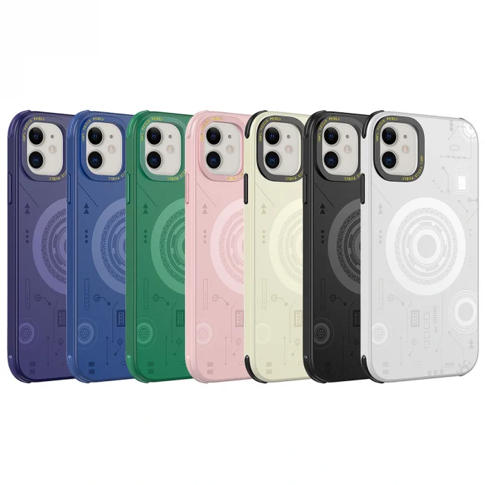 iPhone 11 Kılıf Wireless Şarj Özellikli Desenli Hot Kapak