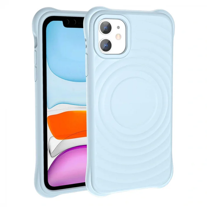 iPhone 11 M-safe Şarj Özellikli Airbagli Mat Görünümlü Hepi Kapak