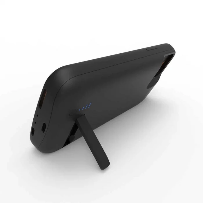 iPhone 11 Pro Standlı Led Göstergeli Şarjlı Kılıf 5000mAh