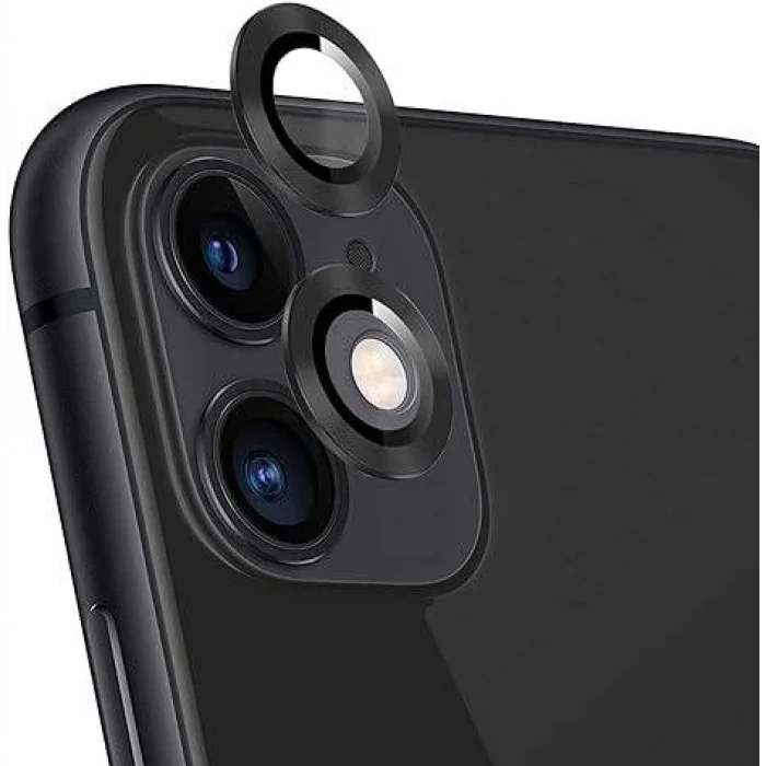 iPhone 11 CL-12 Premium Safir Parmak İzi Bırakmayan Anti-Reflective Kamera Lens Koruyucu
