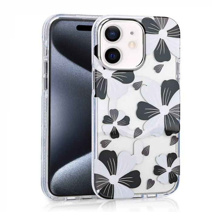 iPhone 12 Kılıf M-safe Şarj Özellikli Papat Kapak