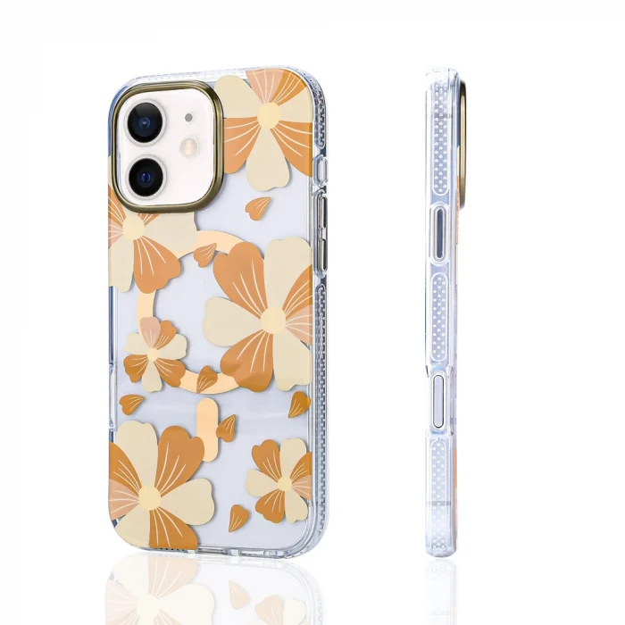 iPhone 12 Kılıf M-safe Şarj Özellikli Papat Kapak