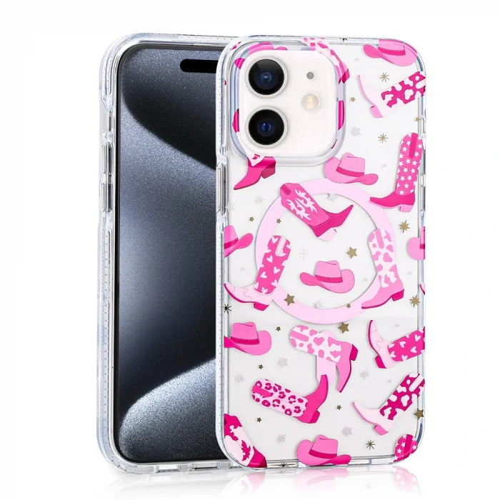 iPhone 12 Kılıf M-safe Şarj Özellikli Stilo Kapak