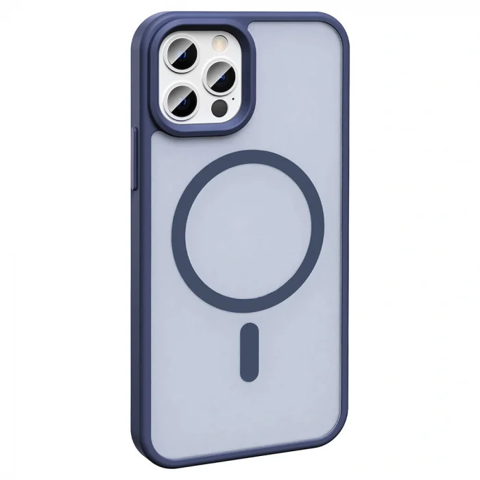 iPhone 12 Pro Kılıf M-safe Şarj Özellikli Mat Arka Yüzey Sio Kapak