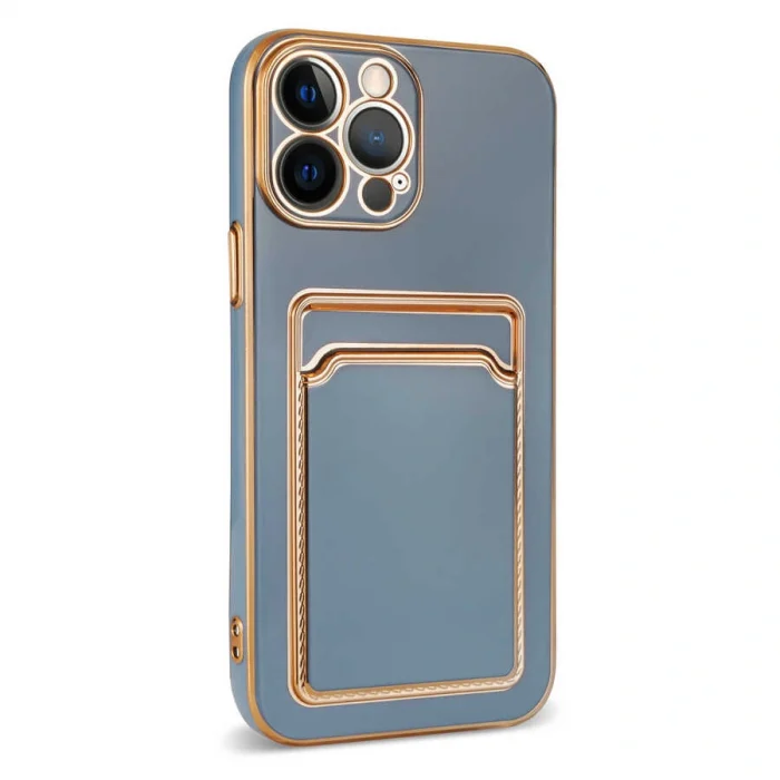 iPhone 12 Pro Kılıf Bark Kartlıklı Kapak