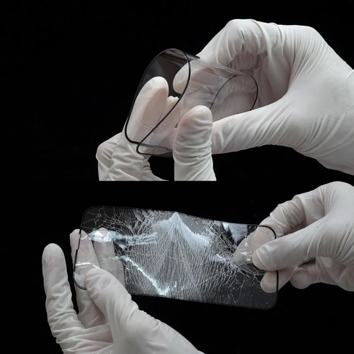 iPhone 12 Pro Max Hizalama Aparatlı Hadid Glass Cam Ekran Koruyucu