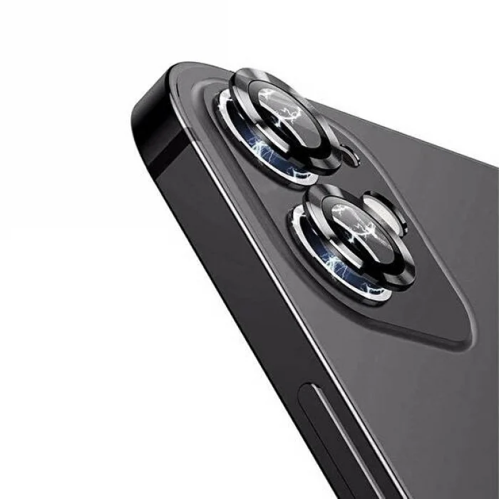 iPhone 12 CL-12 Premium Safir Parmak İzi Bırakmayan Anti-Reflective Kamera Lens Koruyucu