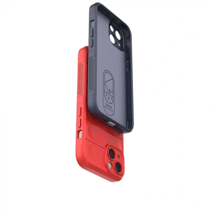 iPhone 13 Kılıf Esnek TPU Oyuklu Arka Yüzey Tasarımlı Etnik Silikon Kapak