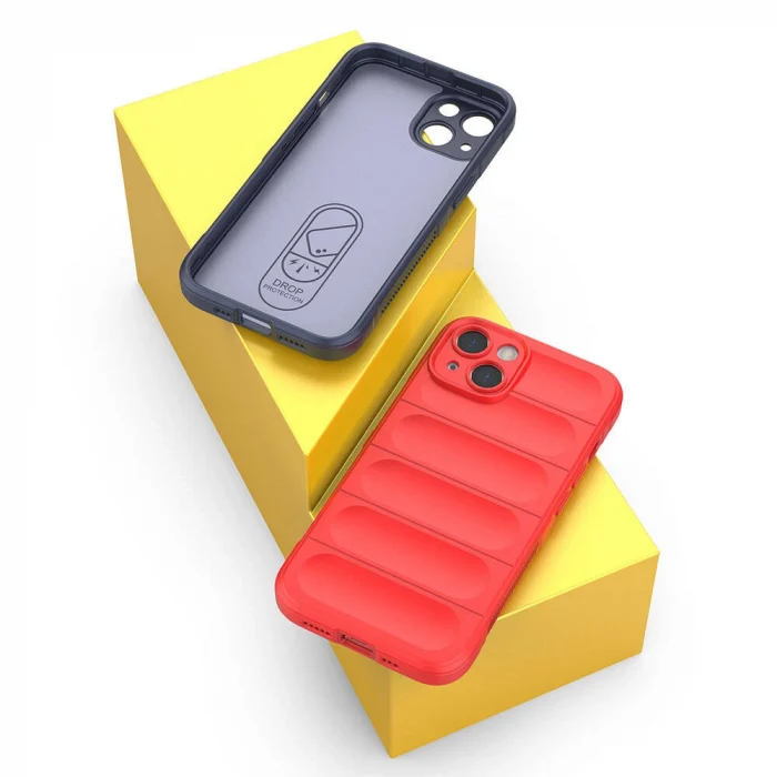 iPhone 13 Kılıf Esnek TPU Oyuklu Arka Yüzey Tasarımlı Etnik Silikon Kapak