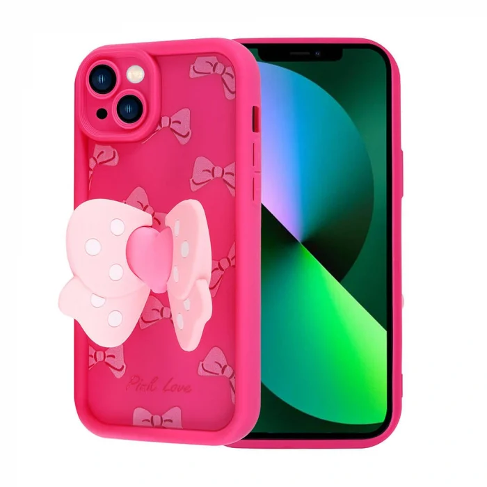 iPhone 13 Kılıf Kamera Korumalı Figür Tasarımlı Kapya Kapak