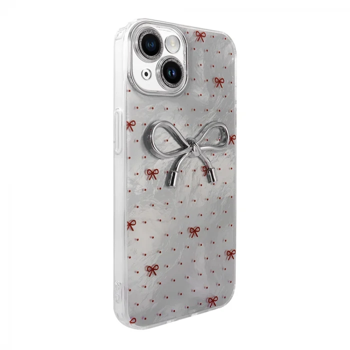 iPhone 13 Kılıf Kamera Korumalı Figürlü Ponti Silikon Kapak