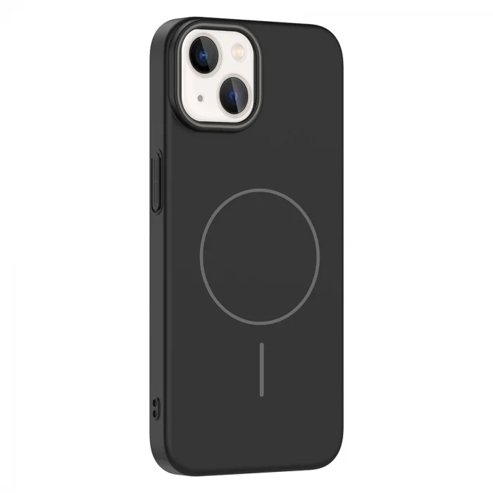 iPhone 13 Kılıf M-safe Şarj Özellikli Ruby Sert Kapak