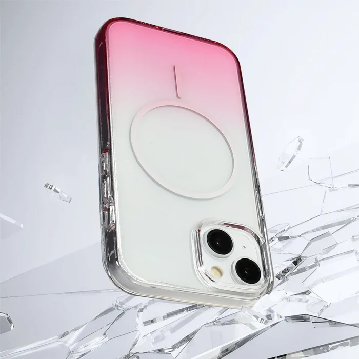 iPhone 13 Kılıf M-Safe Şarj Özellikli Septik Silikon Kapak