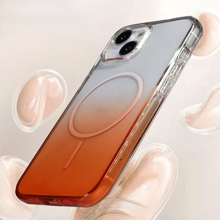 iPhone 13 Kılıf M-Safe Şarj Özellikli Septik Silikon Kapak