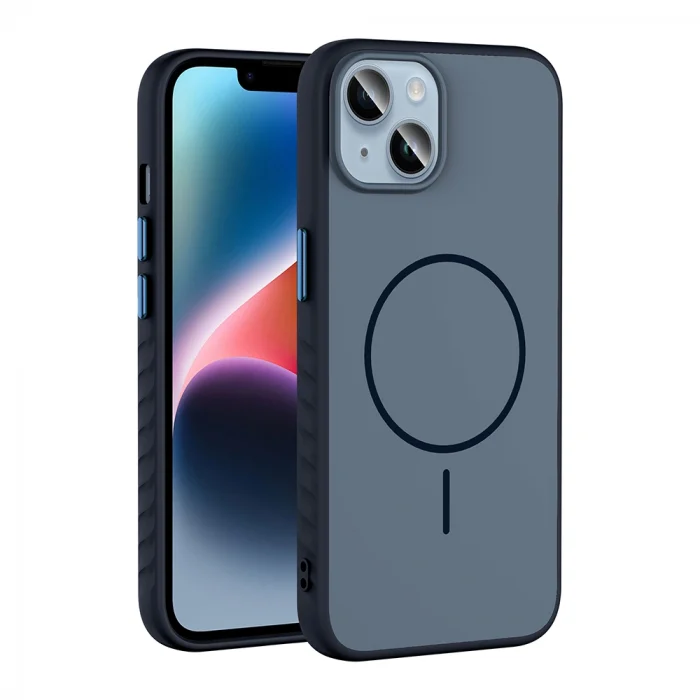 iPhone 13 Kılıf M-safe Şarj Özellikli Tea Kapak