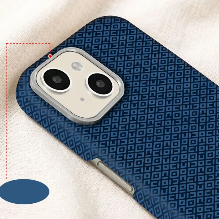 iPhone 13 Kılıf M-Safe Şarj Özellikli Vax Sert PC Kapak