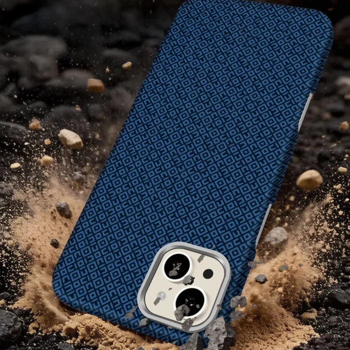 iPhone 13 Kılıf M-Safe Şarj Özellikli Vax Sert PC Kapak