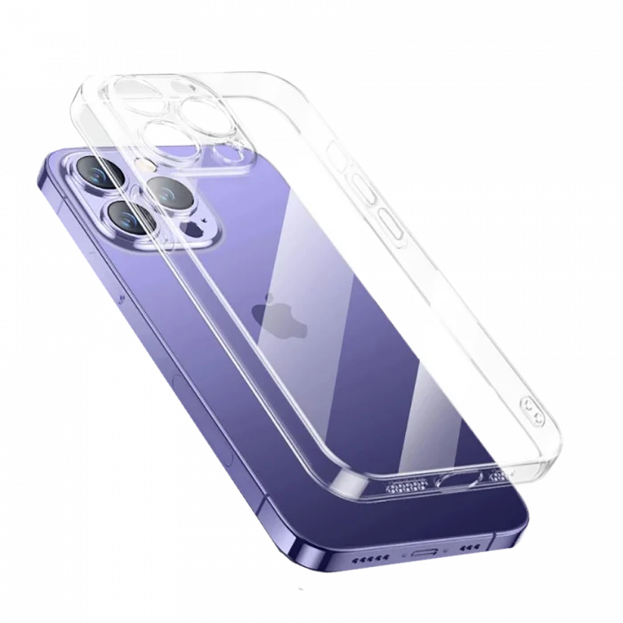 iPhone 13 Pro Kılıf Şeffaf Sert PC Vayt Kapak