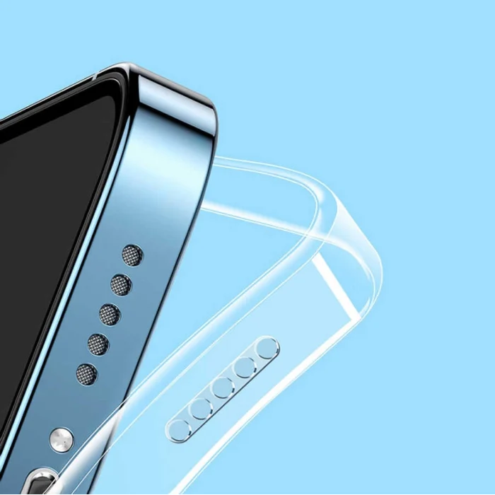 iPhone 13 Pro Max Kılıf Şeffaf Sert PC  Vayt Kapak