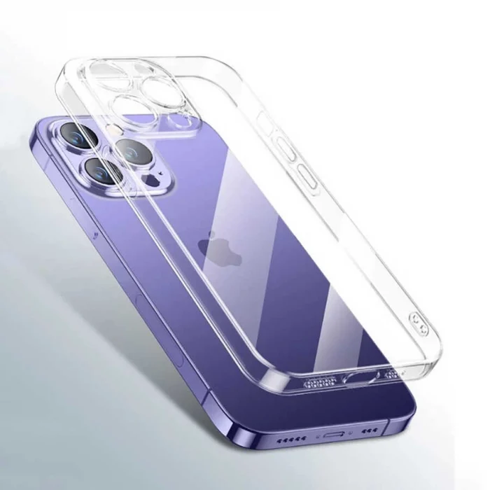 iPhone 13 Pro Max Kılıf Şeffaf Sert PC  Vayt Kapak