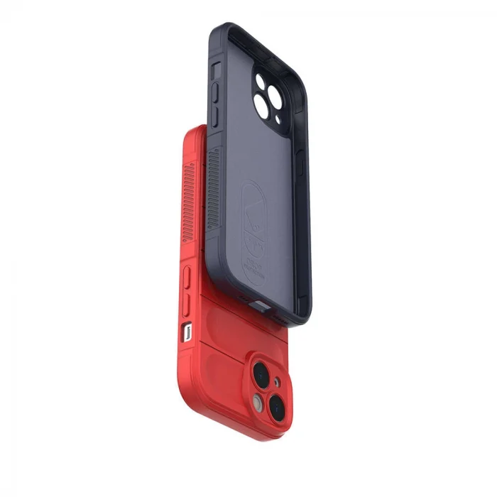 iPhone 14 Kılıf Esnek TPU Oyuklu Arka Yüzey Tasarımlı Etnik Silikon Kapak