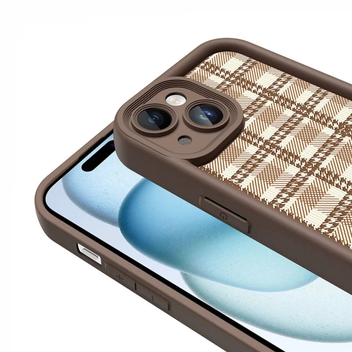 iPhone 14 Kılıf Kamera Korumalı Baskılı Arka Yüzey Klas Kapak