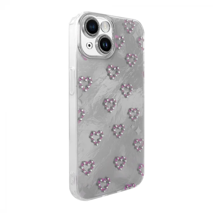 iPhone 14 Kılıf Kamera Korumalı Figürlü Ponti Silikon Kapak