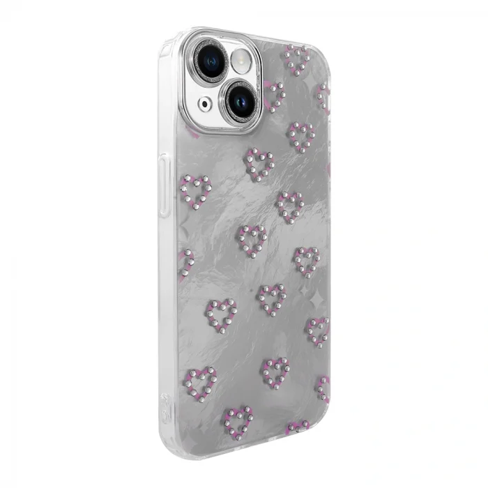 iPhone 14 Kılıf Kamera Korumalı Figürlü Ponti Silikon Kapak