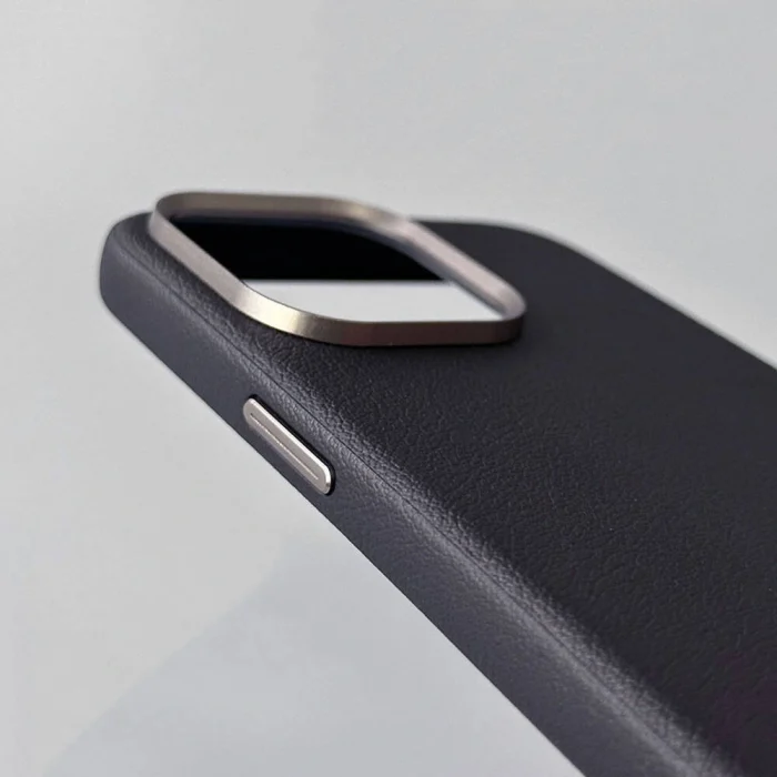 iPhone 14 Kılıf M-safe Şarj Özellikli PU Deri Adora Kapak