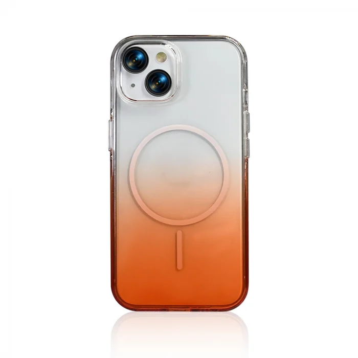 iPhone 14 Kılıf M-Safe Şarj Özellikli Septik Silikon Kapak