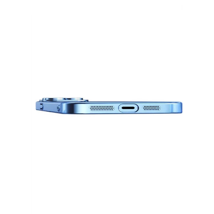 iPhone 14 Kılıf Wireless Şarj Özellikli Sert PC  Riksos M-safe Kapak