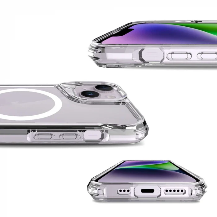 Apple iPhone 14 Plus Kılıf Zore M-safe Şarj Özellikli T-Max M-safe Kapak