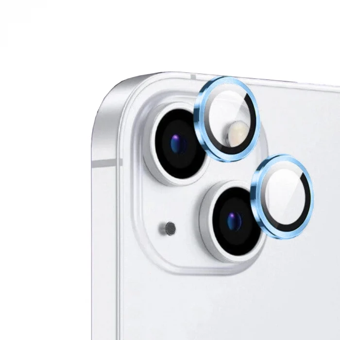 iPhone 14 Plus CL-12 Premium Safir Parmak İzi Bırakmayan Anti-Reflective Kamera Lens Koruyucu