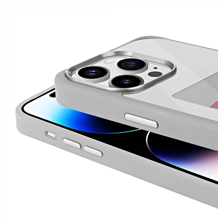iPhone 14 Pro Kılıf Ekranı Yansıtan Akıllı NFC Kapak