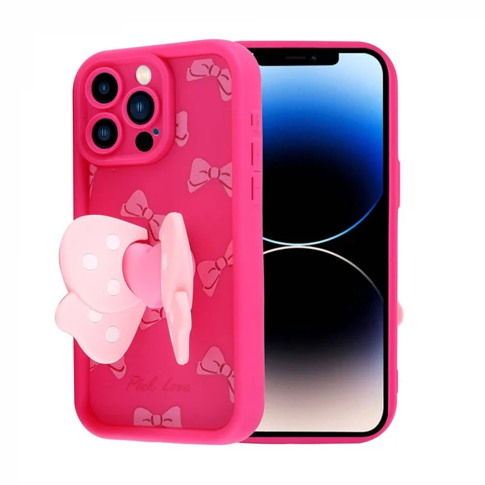 iPhone 14 Pro Kılıf Kamera Korumalı Figür Tasarımlı Kapya Kapak