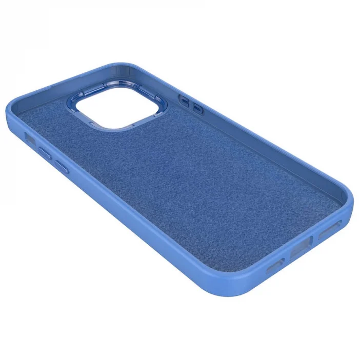 iPhone 14 Pro Kılıf Metal Çerçeve ve Buton Tasarımlı Silikon  Luna Kapak
