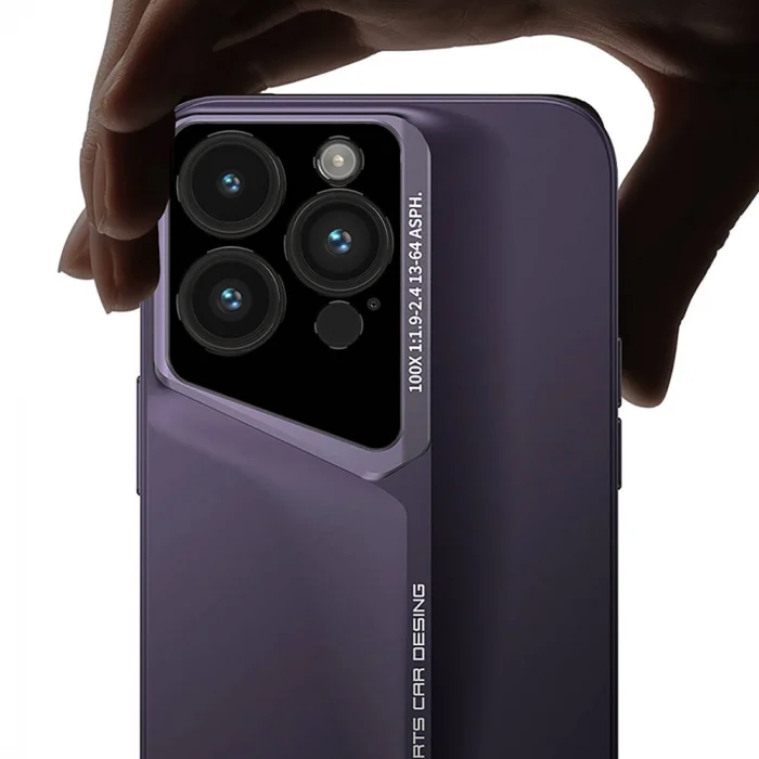 iPhone 14 Pro Kılıf Ultra İnce Kamera Korumalı Sert Rubber Procase Kapak