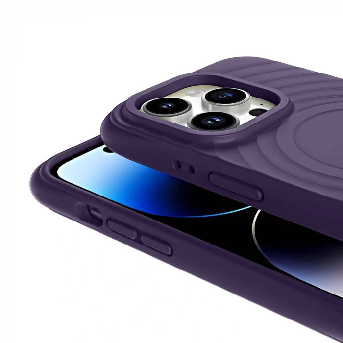 iPhone 14 Pro M-safe Şarj Özellikli Airbagli Mat Görünümlü Hepi Kapak